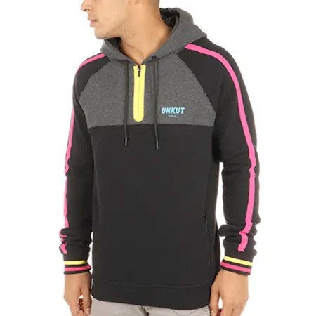 Sweat à Capuche Unkut Sidney Noir