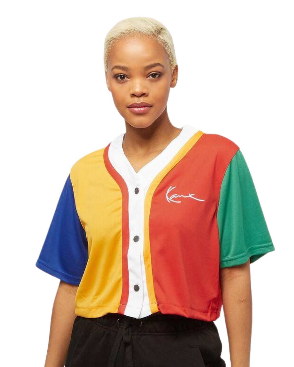 Chemise Karl Kani Signature Color Block Shirt