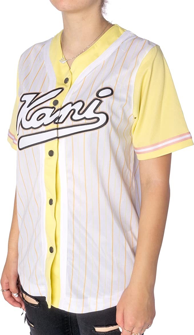 Chemise Karl Kani Varsity Block Pinstripe Baseball