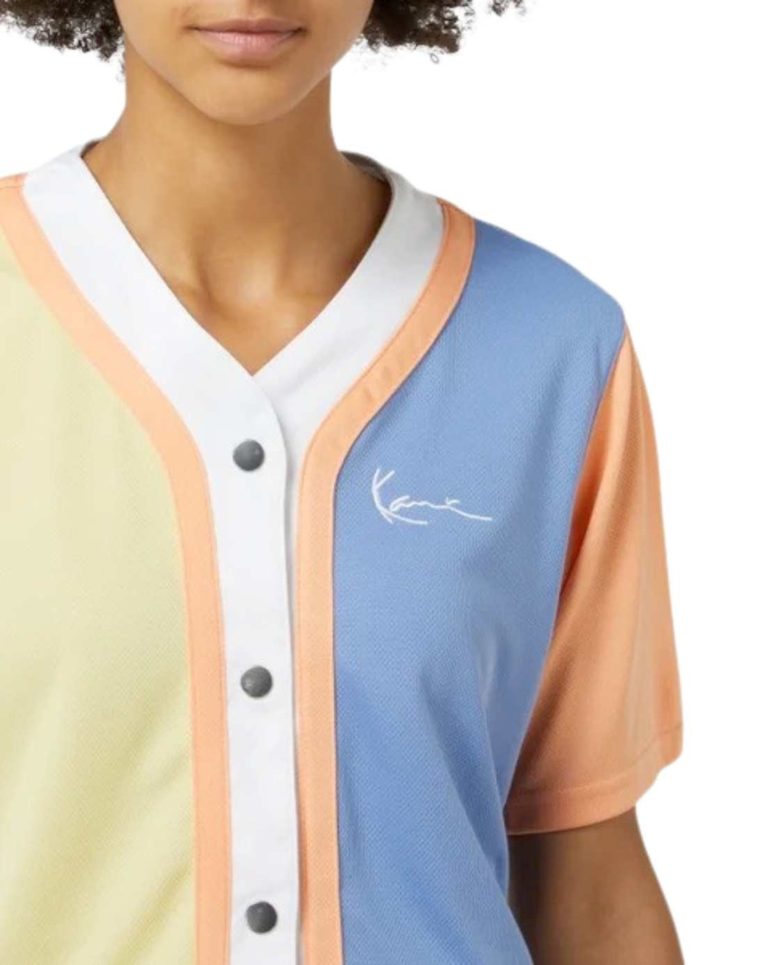 Chemise Karl Kani Signature Color Block Pastel