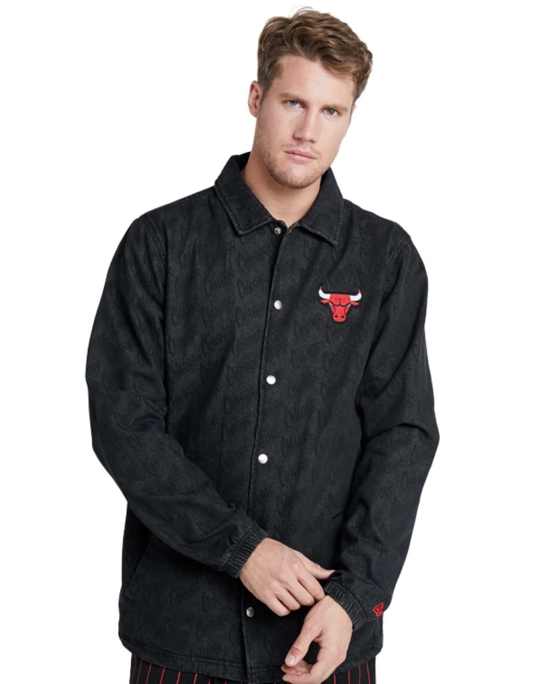 Veste en jeans New era NBA CHICAGO BULLS